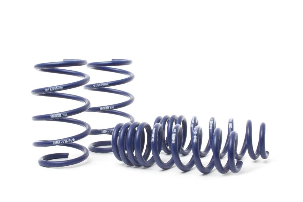 54624 – H&R Coil Spring, 1.2 Inch Front Drop/ 1.0 Inch Rear Drop Blue With Two Front and Two Rear Springs